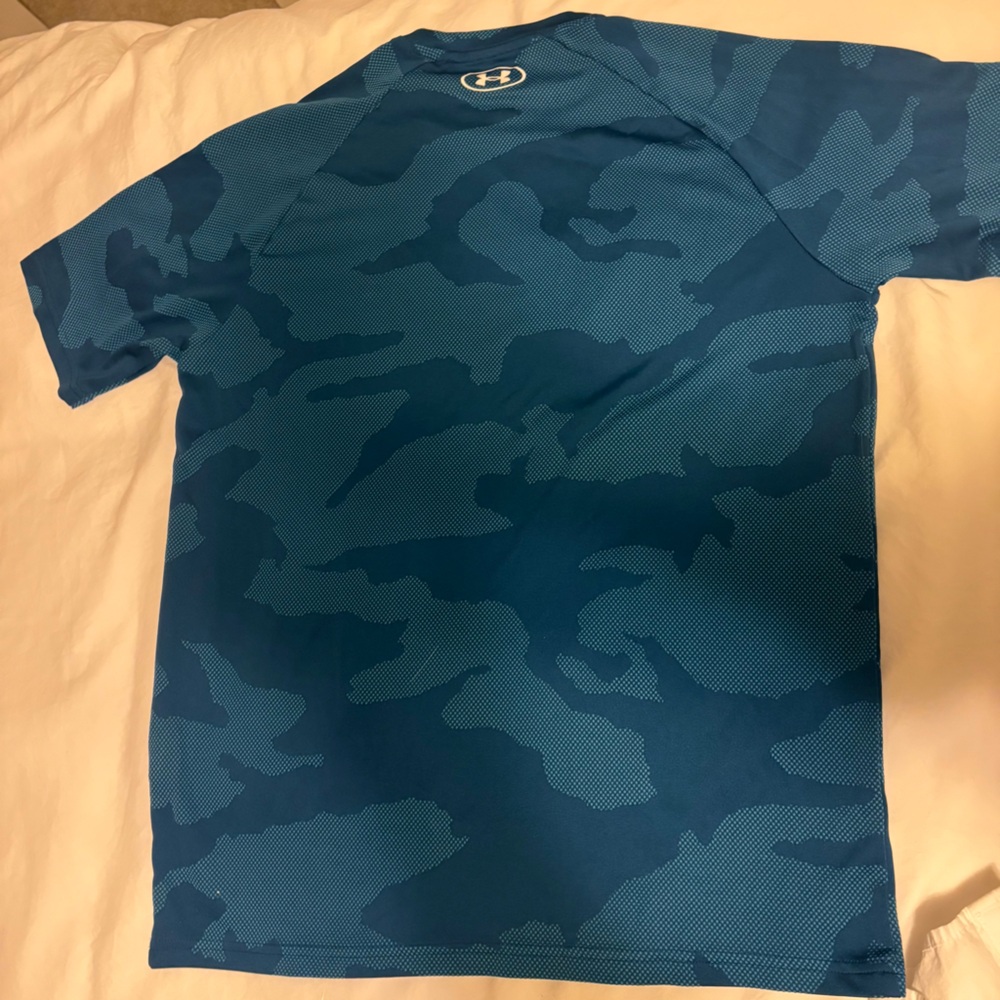 Under Armour Blue Camo T-Shirt